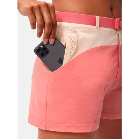 Outdoor Voices Rectrek Colorblock Shorts 3" Inseam Women XS Zion Hiking - Picture 2 of 8